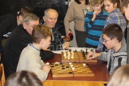 Міський турнір з шашок серед дітей