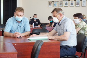 У залі засідань міської ради відбулось позачергове засідання міської комісії з питань ТЕБ та НС