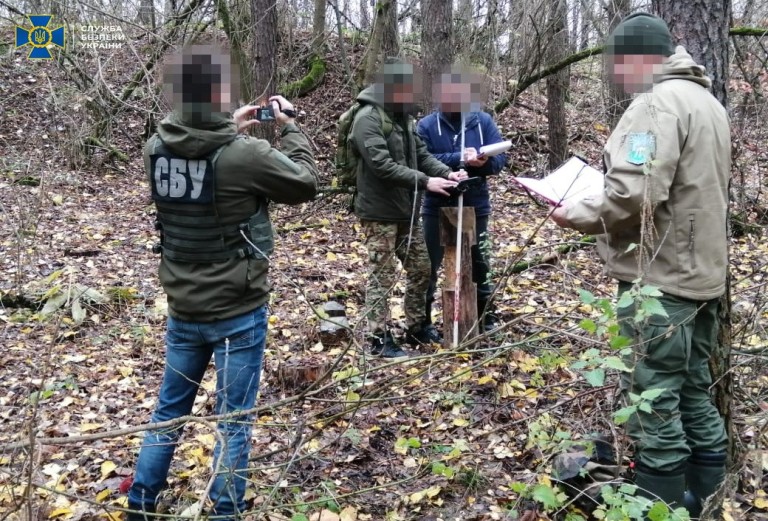 На Сумщині СБУ викрила посадовців на незаконних рубках дерев з комунального лісового фонду