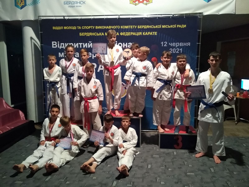 Перемоги у у відкритому Чемпіонату міста Бердянськ з карате