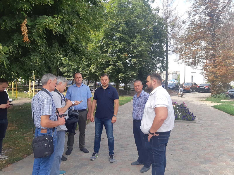Зустріч з головою Сумської обласної державної адміністрації Дмитром Живицьким