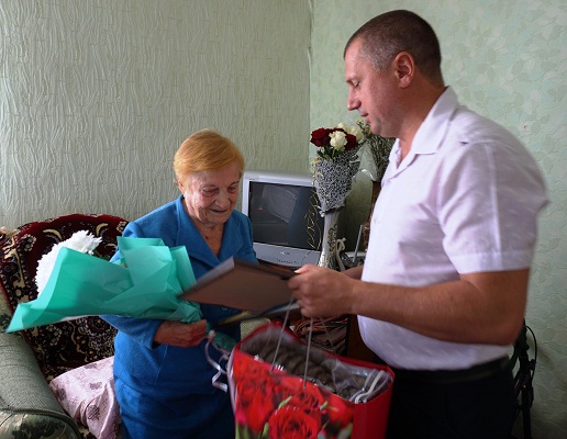 Сьогодні 100-річний ювілей відзначає охтирчанка Катерина Устименко
