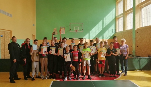 Вихованці Охтирської ДЮСШ  вибороли 9 призових місць з настільного тенісу