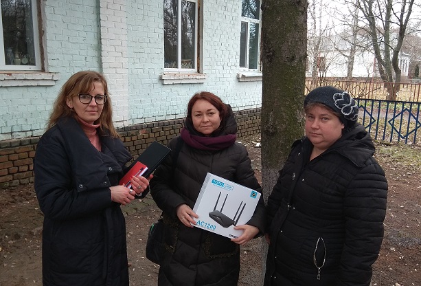 Сьогодні, 16 грудня, в рамках проєкту “Інтернет-субвенція” підключений перший об’єкт у с. Стара Іванівка – бібліотека