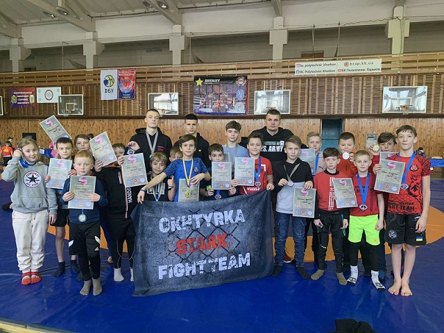 Спортсмени спортивного клубу «Старк» взяли участь у чемпіонаті Харківської області з панкратіону і грепплінгу