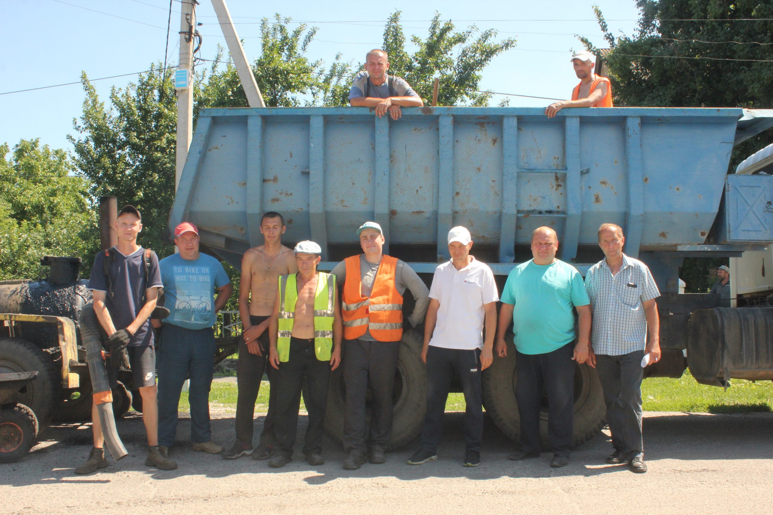 В Охтирці активно ремонтують дороги