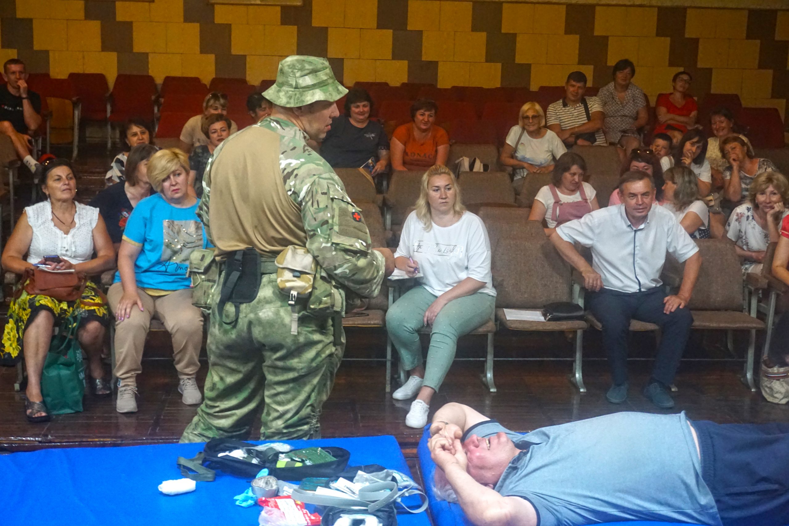 В Охтирці відбувся тренінг з тактичної медицини
