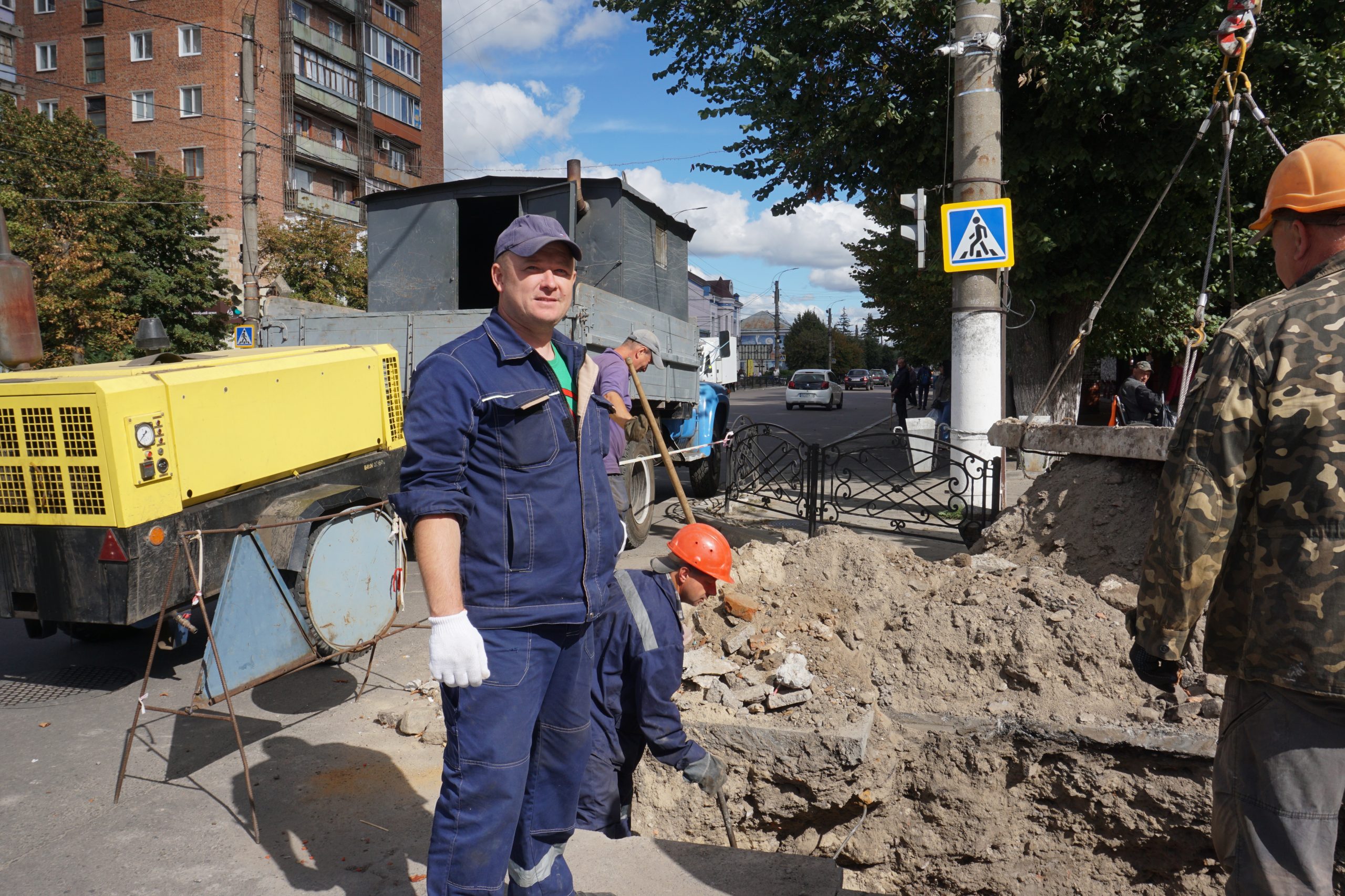 Працівники ТОВ «БРОКЕНЕРГІЯ» оперативно усувають виявлені пориви