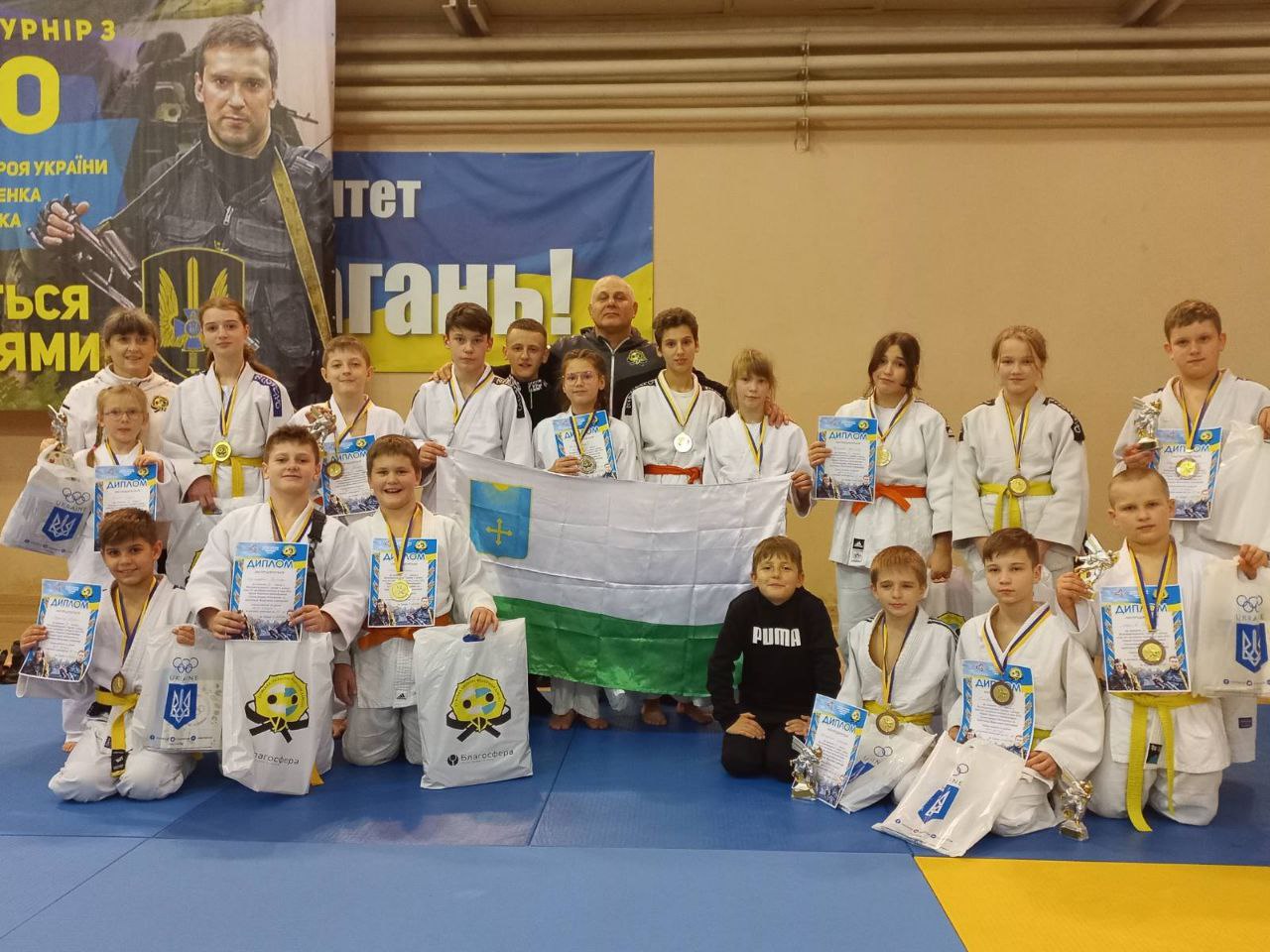 ОХТИРСЬКІ ДЗЮДОЇСТИ ВИБОРОЛИ ПРИЗОВІ МІСЦЯ