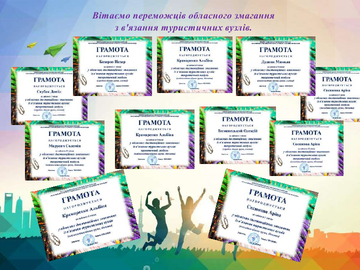 Перемоги юних туристів