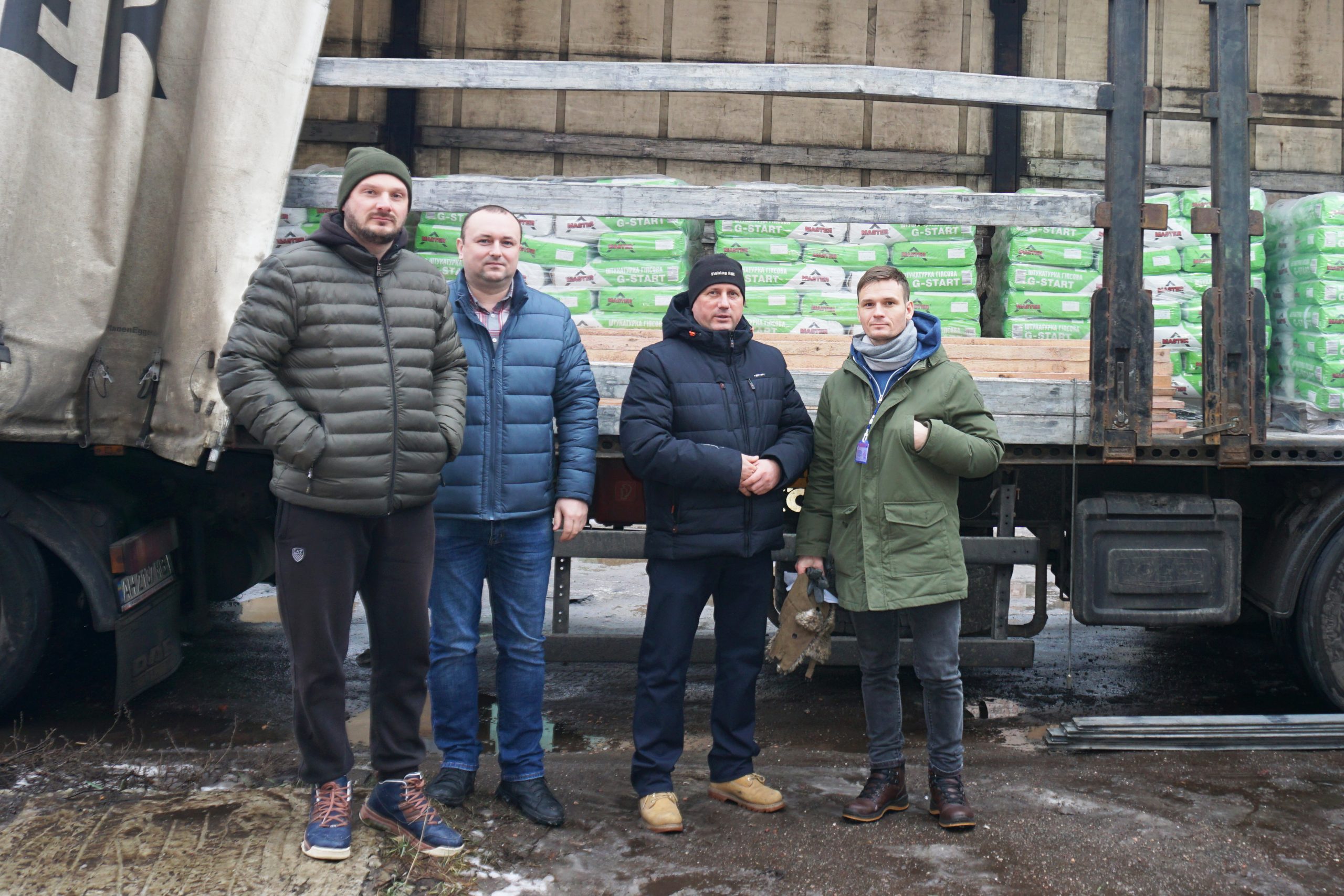 ОХТИРСЬКА ГРОМАДА ПРОДОВЖУЄ ОТРИМУВАТИ БУДІВЕЛЬНІ МАТЕРІАЛИ