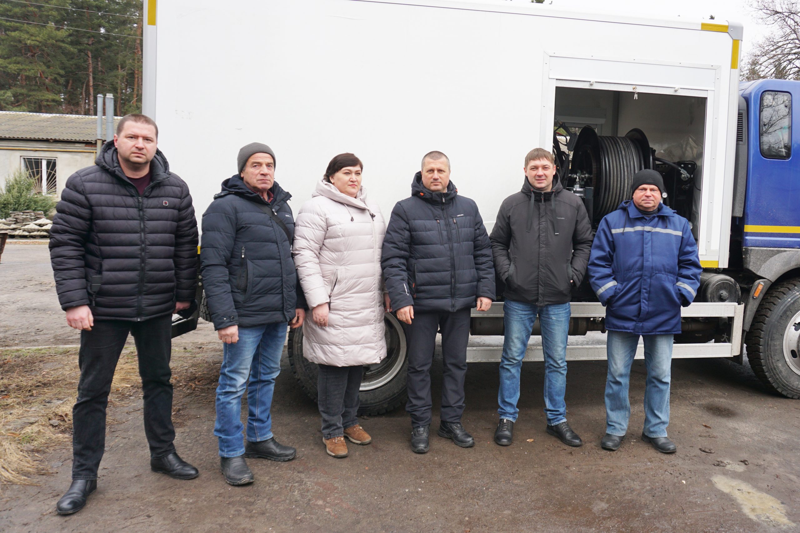 КАНАЛОПРОМИВНА МАШИНА ПОСЛУЖИТЬ ОХТИРСЬКІЙ ГРОМАДІ