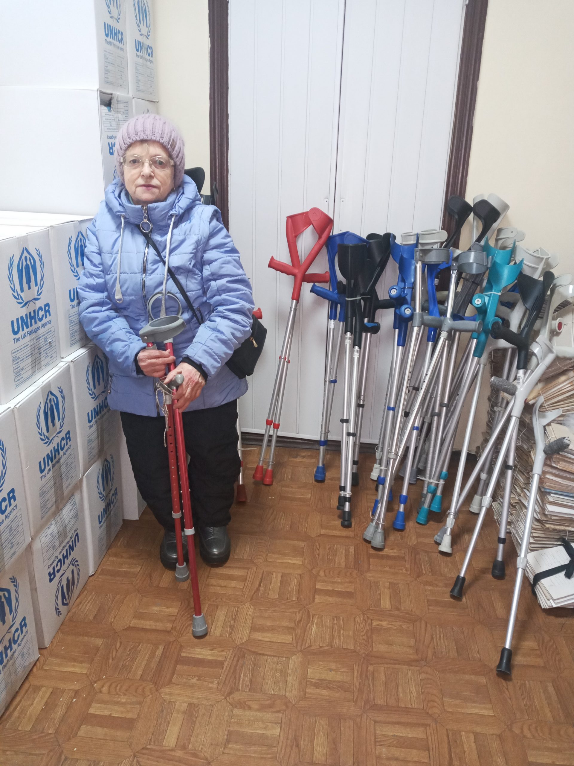 Забезпечення милицями осіб з інвалідністю
