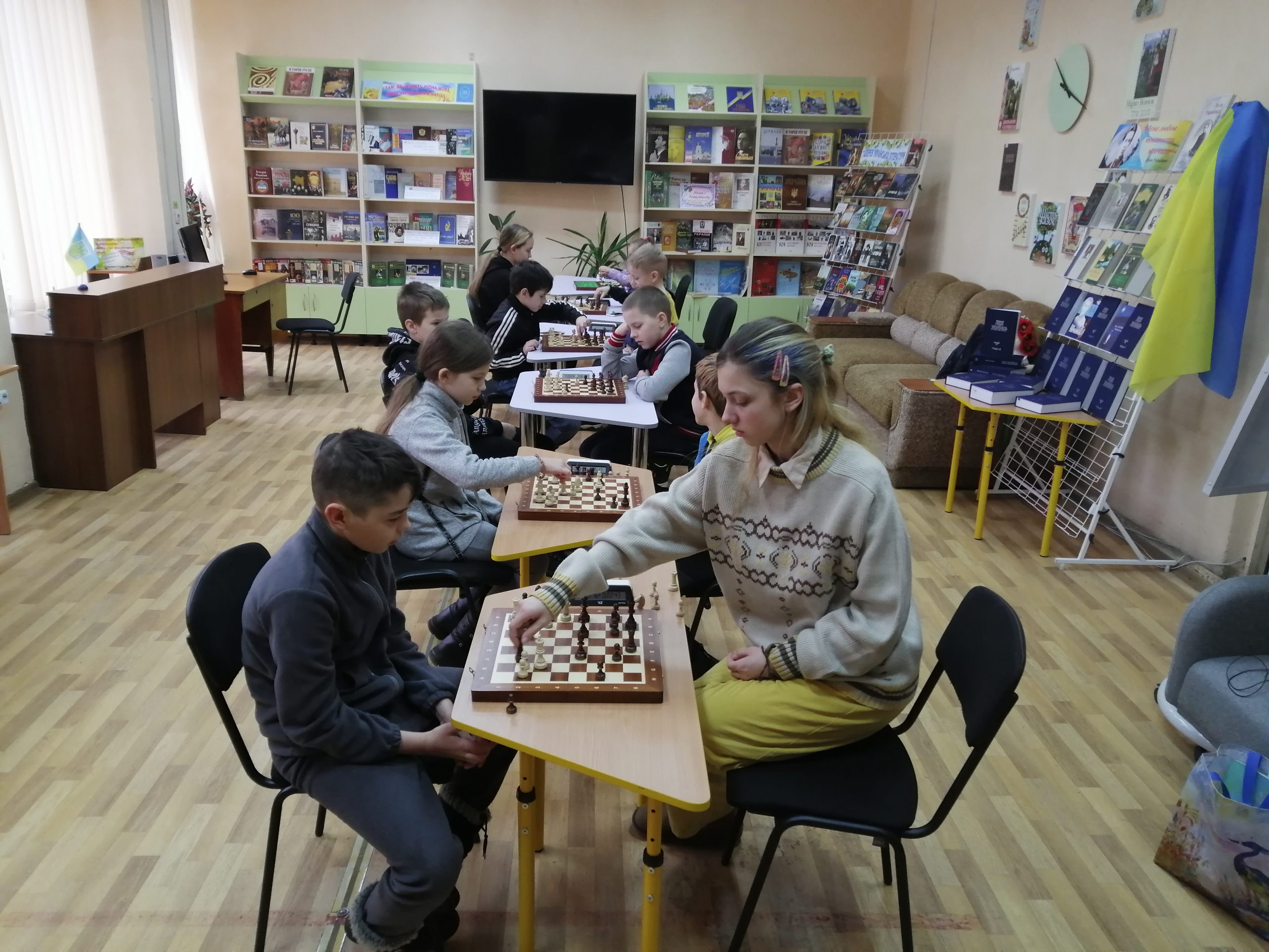 Засідання клубу «Шаховий клуб»
