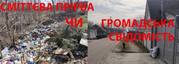 Сміттєва прірва чи громадська свідомість
