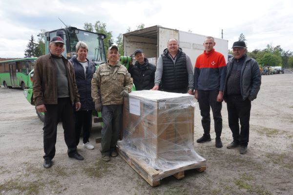 Охтирська громада отримала 8 генераторів від міжнародної гуманітарної організації ACTED