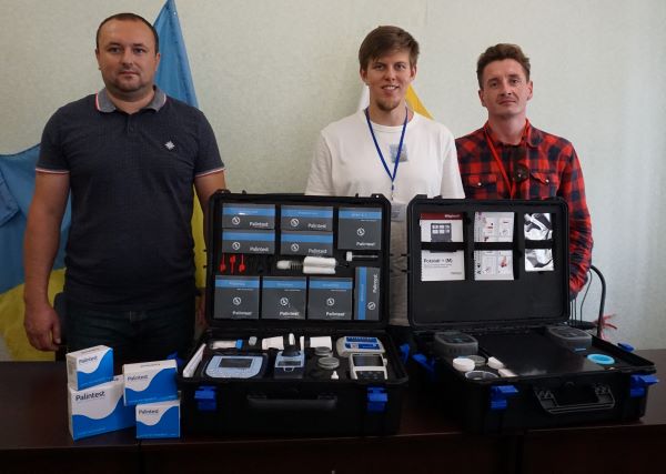 Охтирська міська рада отримала два сучасні мобільні набори марки Palintest для тестування якості води
