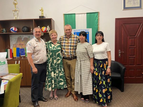 Павло Кузьменко подякував колегам з міста Берегове за сприяння у забезпеченні відпочинком наших дітей
