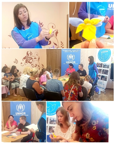 Арт терапія «Ангел миру»