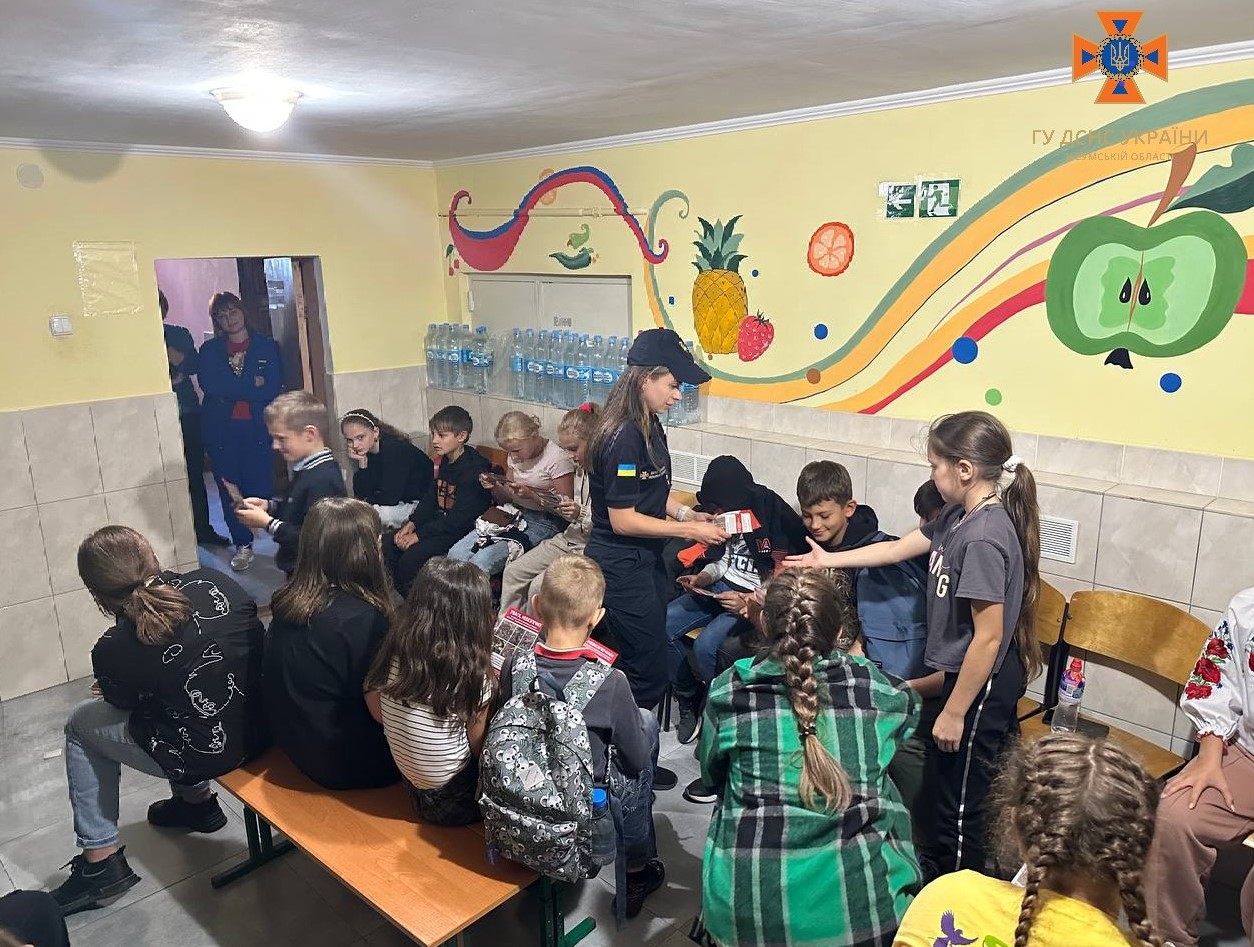В Охтирці рятувальники продовжують проводити роз’яснювальну роботу для підростаючого покоління.