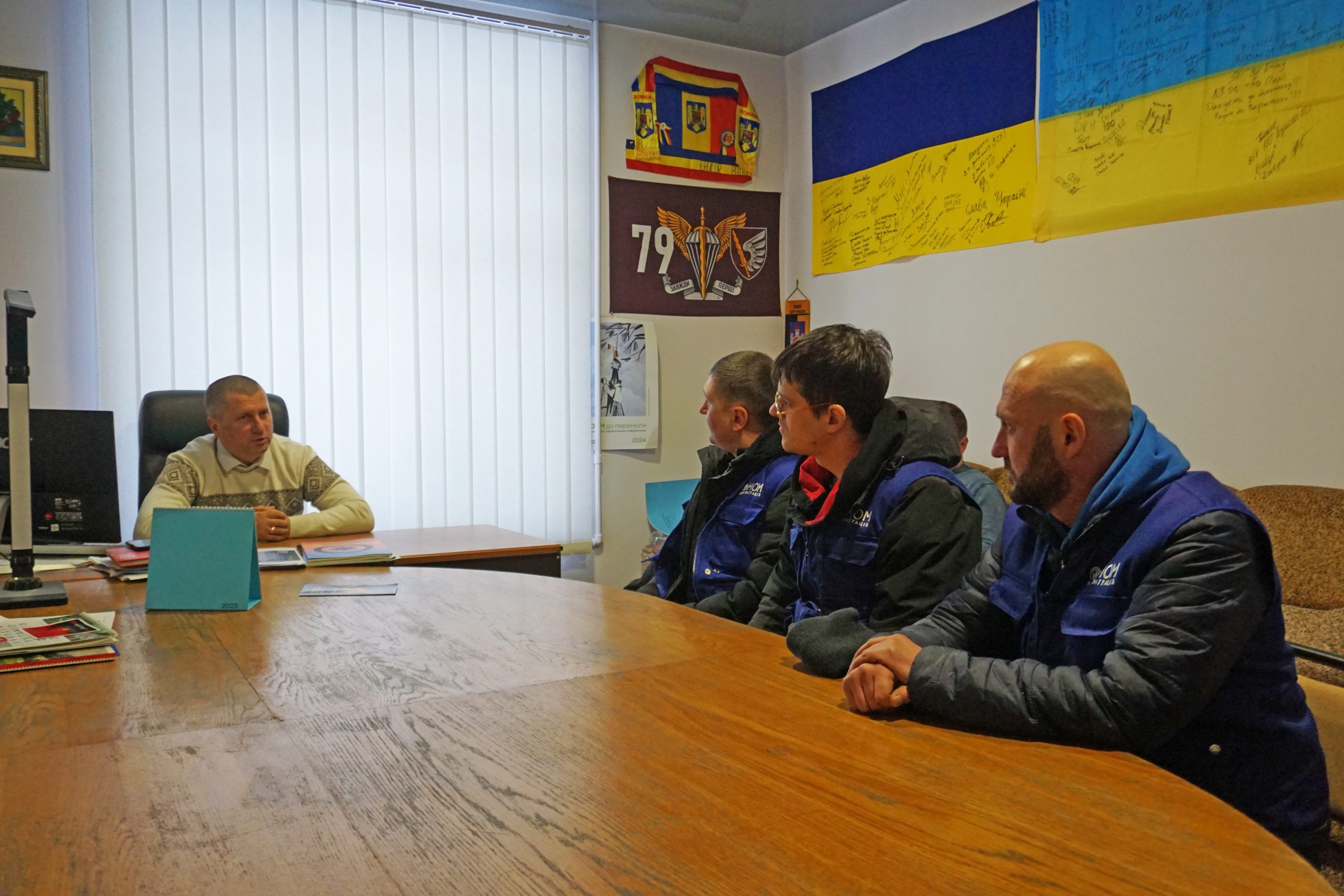 ОХТИРСЬКА ГРОМАДА ТА МІЖНАРОДНА ОРГАНІЗАЦІЯ З МІГРАЦІЇ ПРОДОВЖУЮТЬ СПІВПРАЦЮ