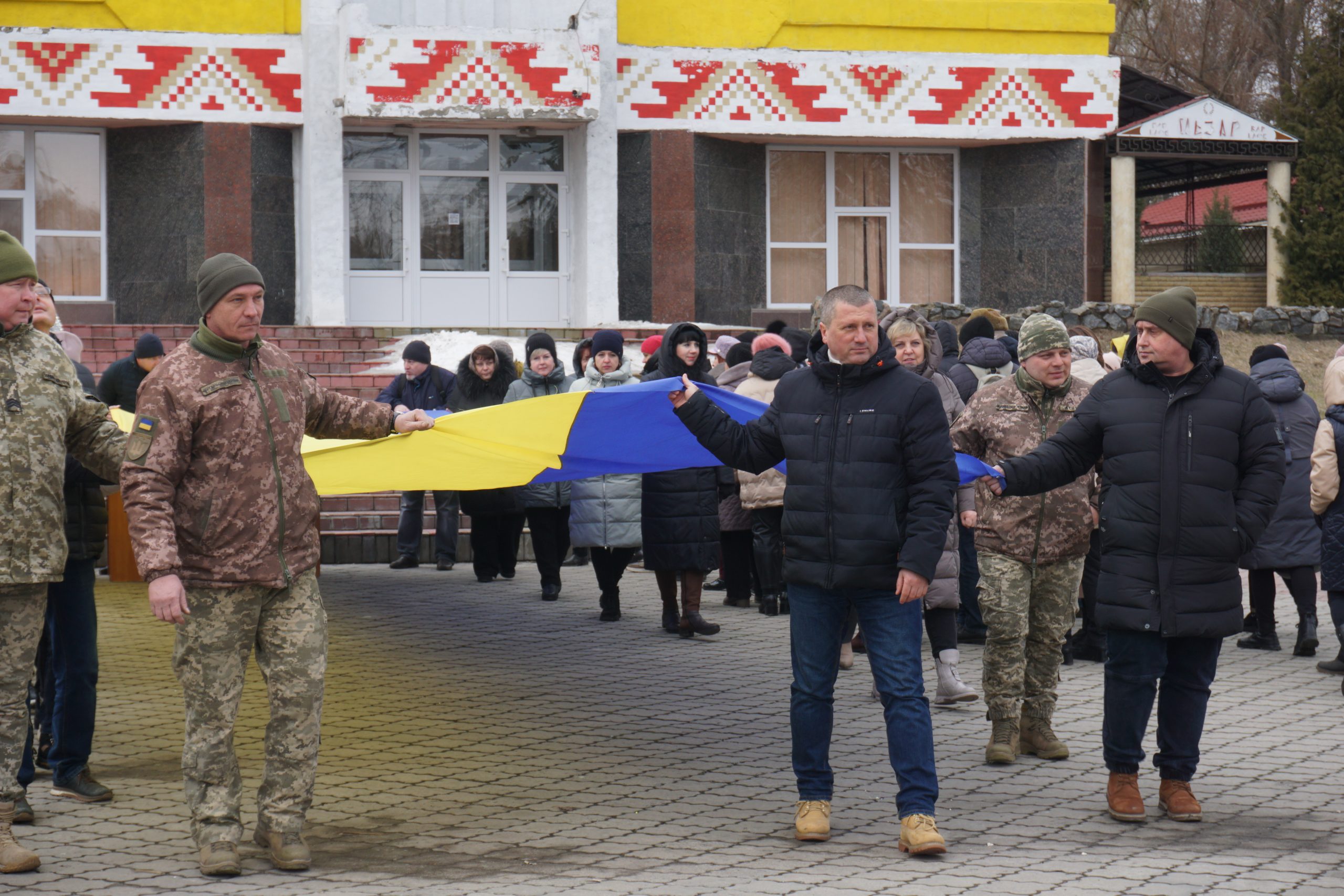 В ОХТИРЦІ ВІДБУВСЯ ФЛЕШМОБ ЄДНАННЯ