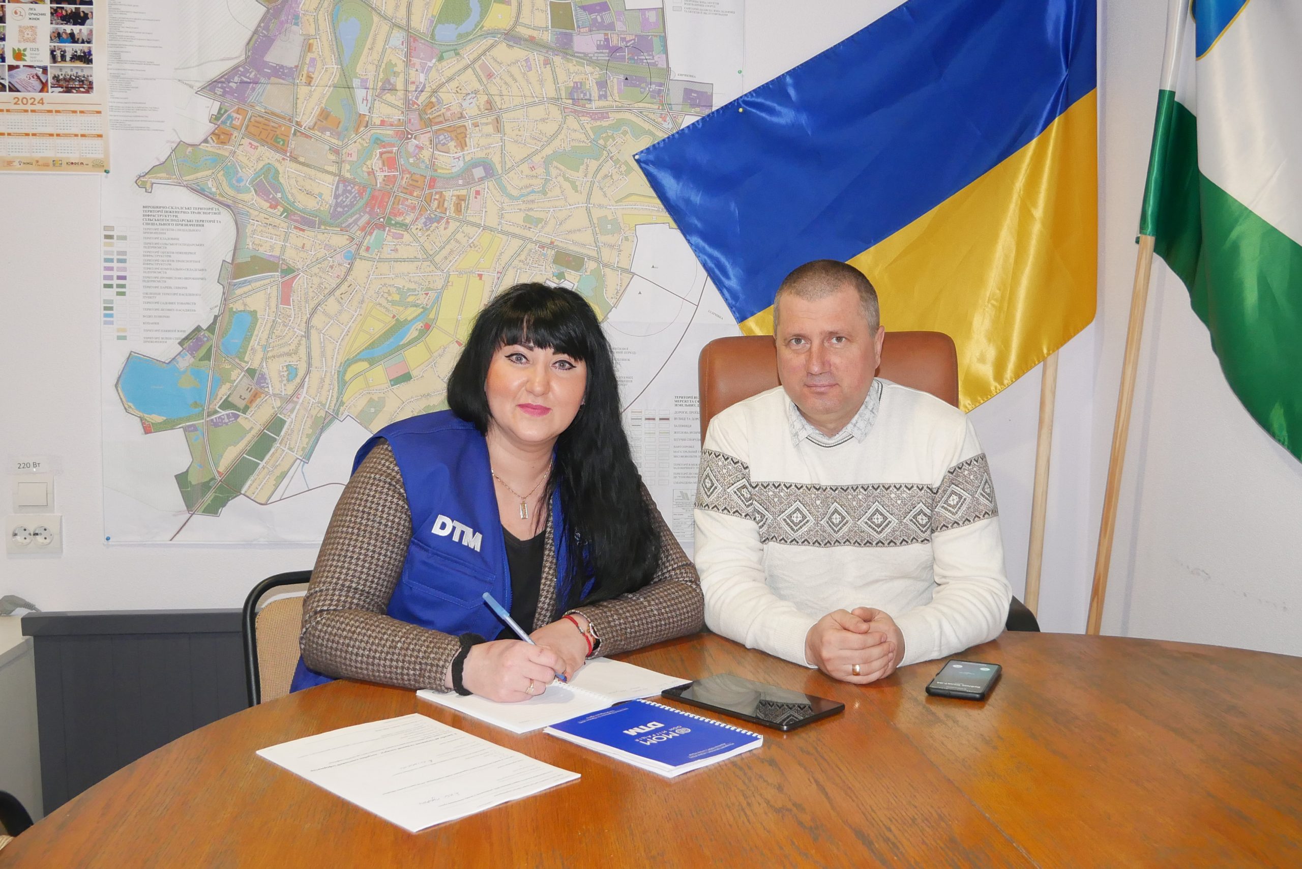 СПІВПРАЦЯ ОХТИРСЬКОЇ ГРОМАДИ ТА МІЖНАРОДНОЇ ОРГАНІЗАЦІЇ З МІГРАЦІЇ ПРОДОВЖУЄТЬСЯ