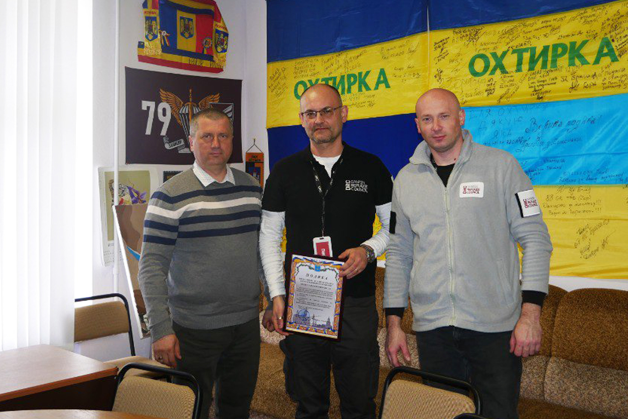 СПІВПРАЦЯ КОМАНД ОХТИРСЬКОЇ МІСЬКОЇ РАДИ ТА «DRC»