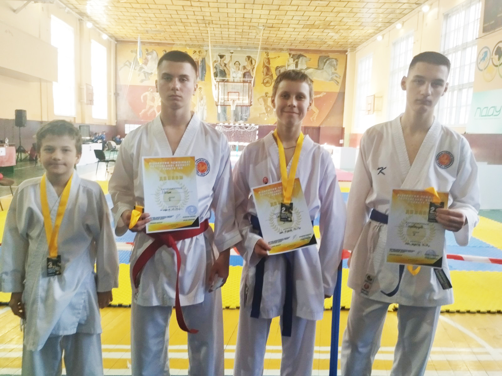 ОХТИРЧАНИ ВИБОРОЛИ ПРИЗОВІ МІСЦЯ НА ЧЕМПІОНАТІ З КАРАТЕ
