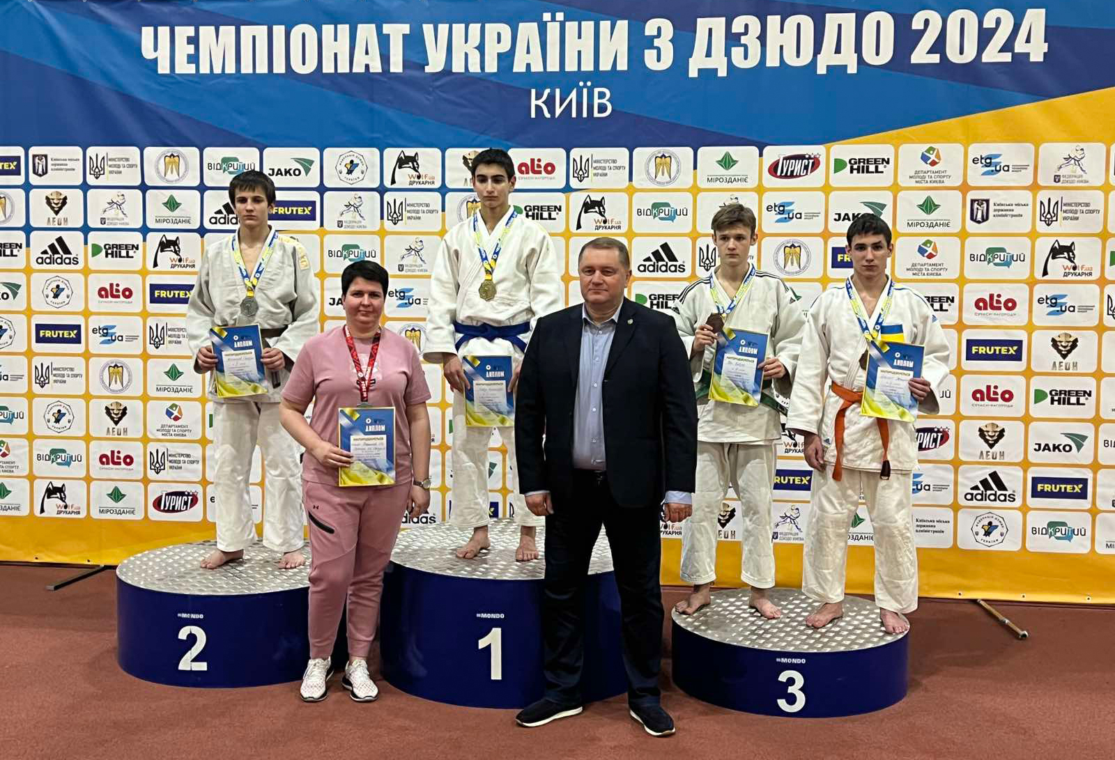 ОХТИРЧАНИ – БРОНЗОВІ ПРИЗЕРИ ЧЕМПІОНАТУ УКРАЇНИ З ДЗЮДО
