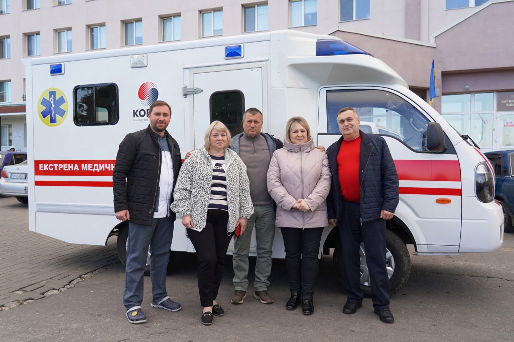 ОХТИРСЬКА ЛІКАРНЯ ОТРИМАЛА НОВУ «ШВИДКУ» ДЛЯ НАДАННЯ НЕВІДКЛАДНОЇ МЕДИЧНОЇ ДОПОМОГИ