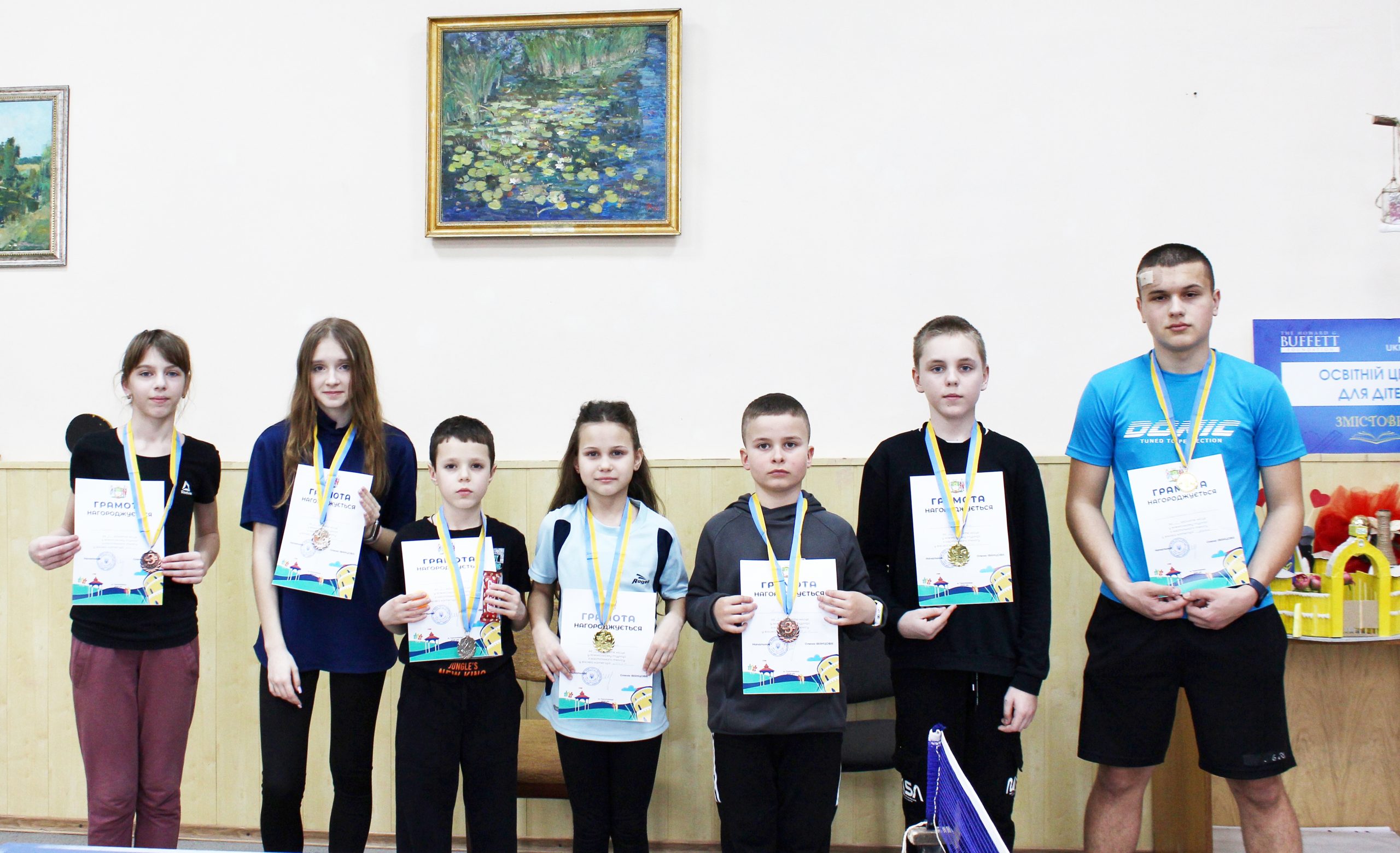 Охтирчани вибороли 7 призових місць на змаганнях з тенісу