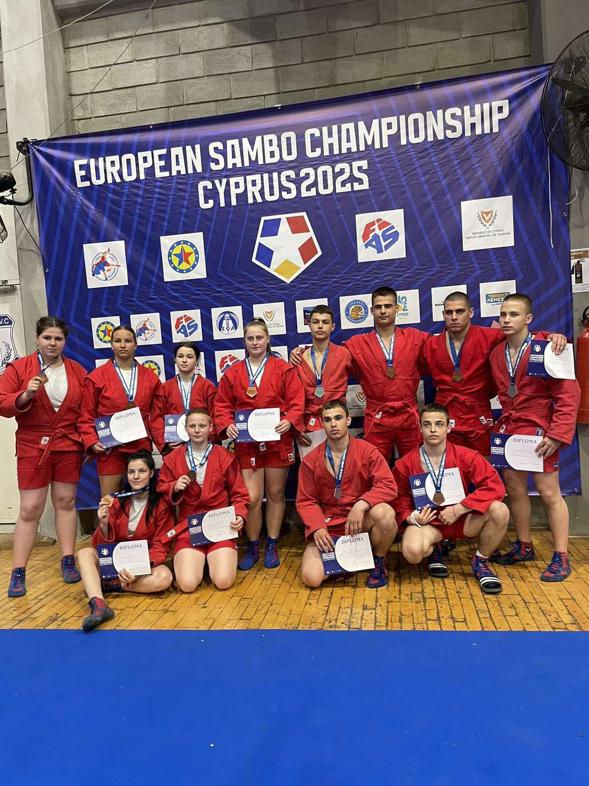 Самбістки з Охтирки вибороли “СРІБЛО” та “БРОНЗУ” на ЧЕМПІОНАТІ ЄВРОПИ