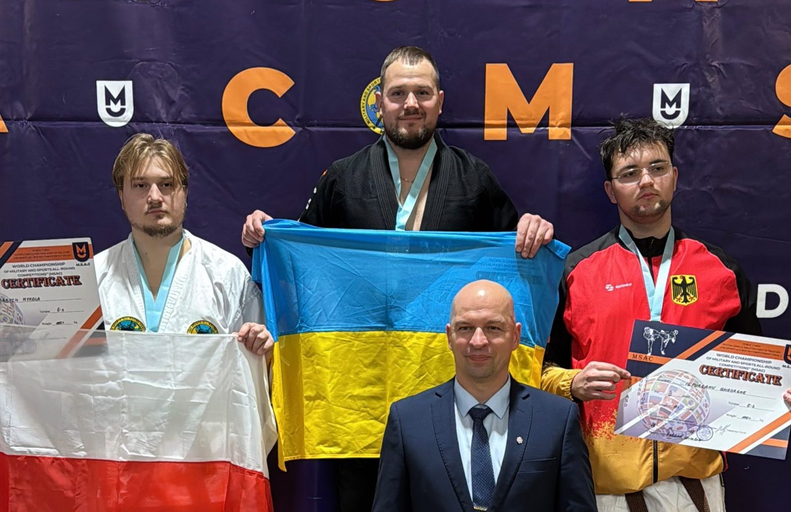 ДЕНИС КОНОВАЛОВ З ОХТИРКИ СТАВ П’ЯТИРАЗОВИМ ЧЕМПІОНОМ СВІТУ З БОЙОВОГО  ДВОБОРСТВА