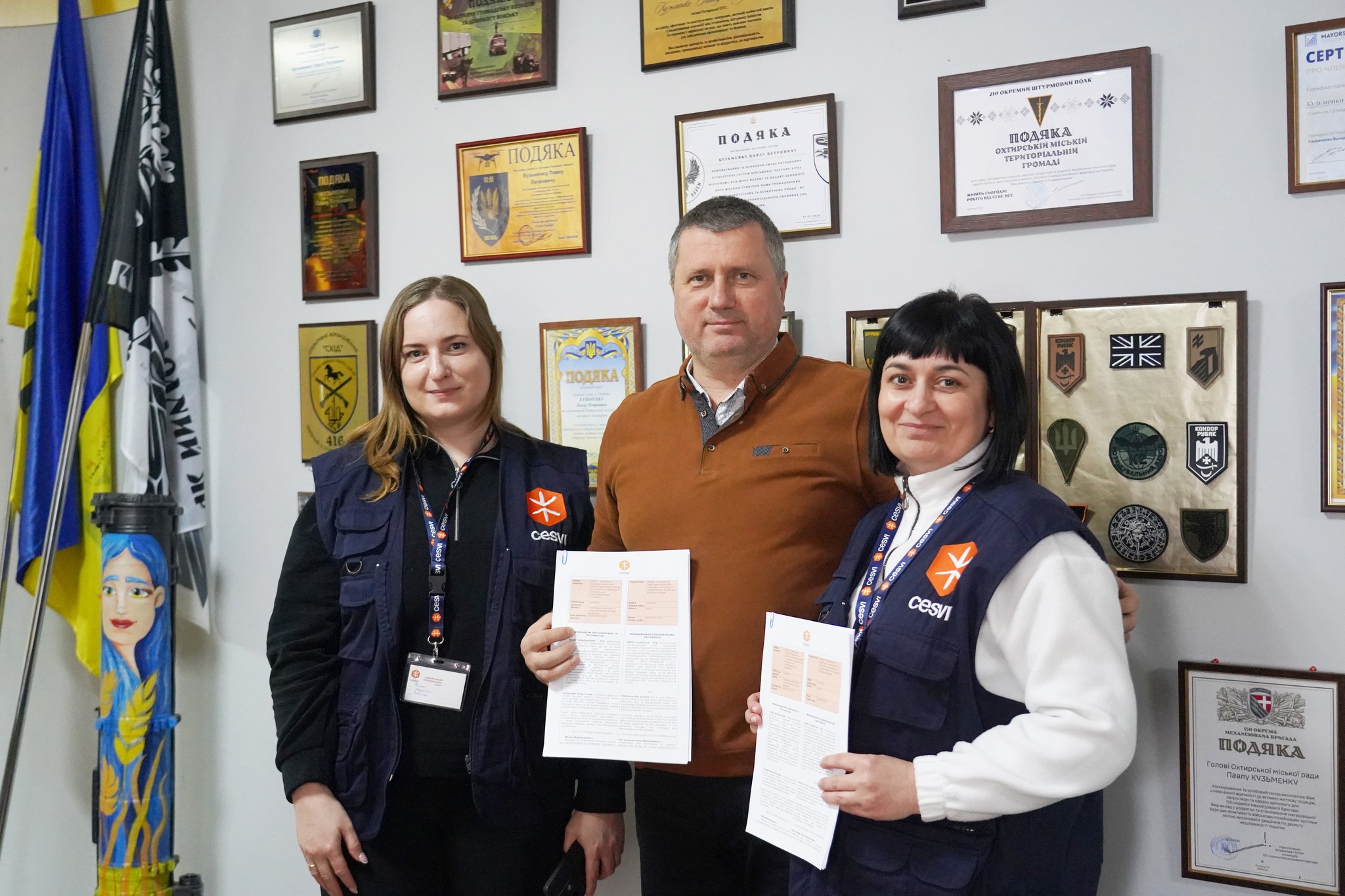 ОХТИРКА ПОСИЛЮЄ ГРОМАДУ У СПІВПРАЦІ З ІТАЛІЙСЬКИМИ ПАРТНЕРАМИ: СТАРТ ПРОЕКТУ «Щ.И.Т.»