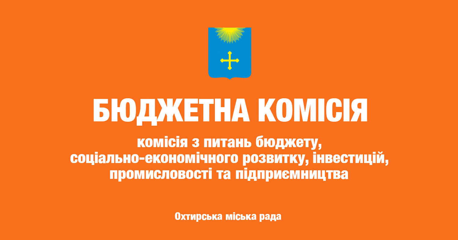 Засідання постійної комісії з питань бюджету, соціально-економічного розвитку, інвестицій, промисловості та підприємництва