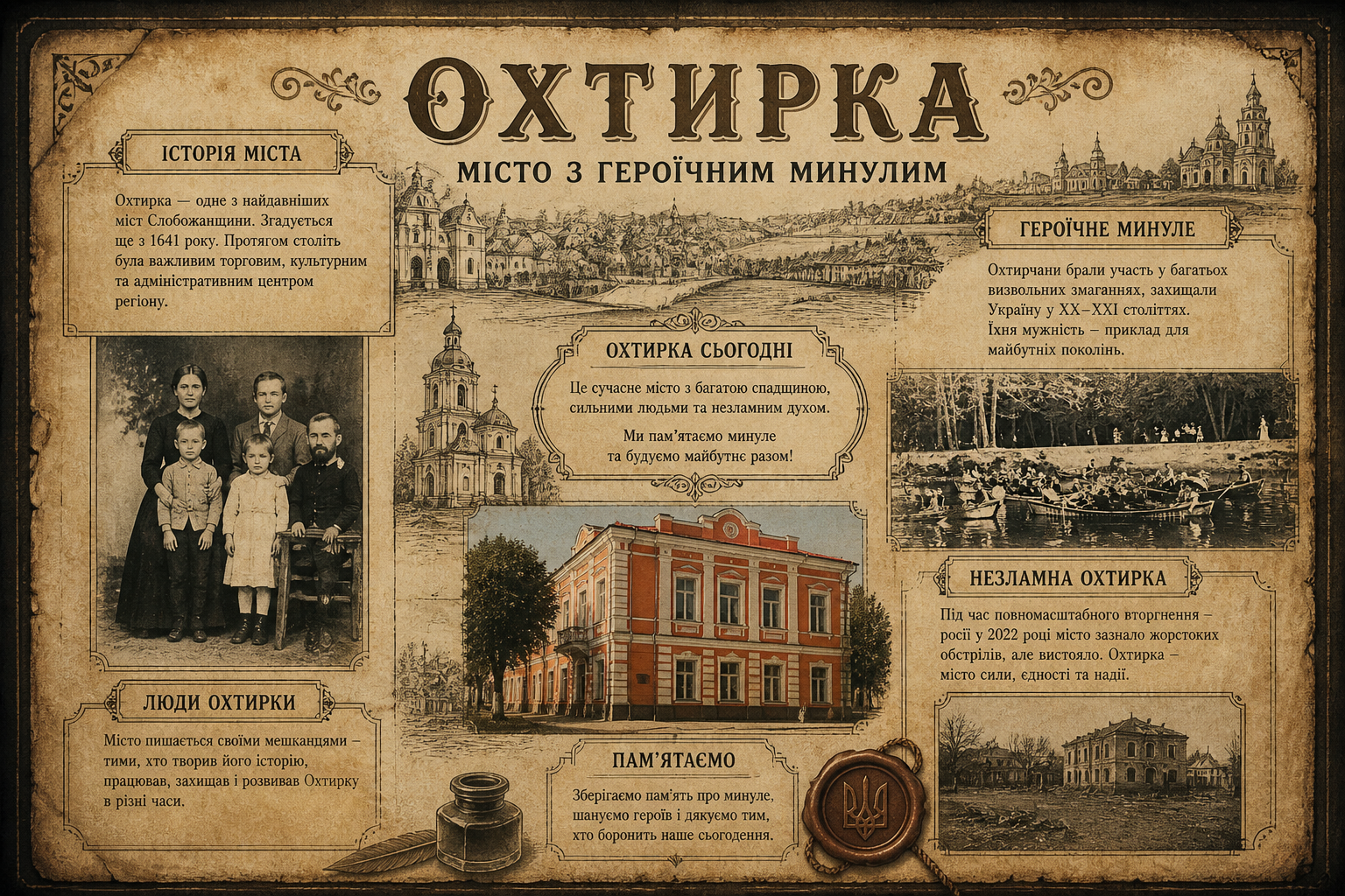 Охтирко, берегине прадавньої історії!